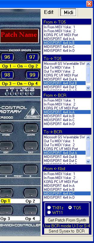 Extra Midi port